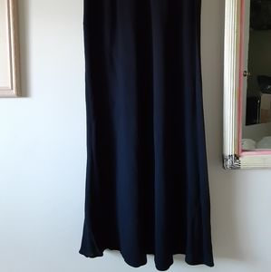 Drake Navy Wool Skirt: made in Italy